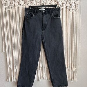 Abercrombie & Fitch The Ankle Straight Ultra High Rise Jeans Size 29 Short (8)